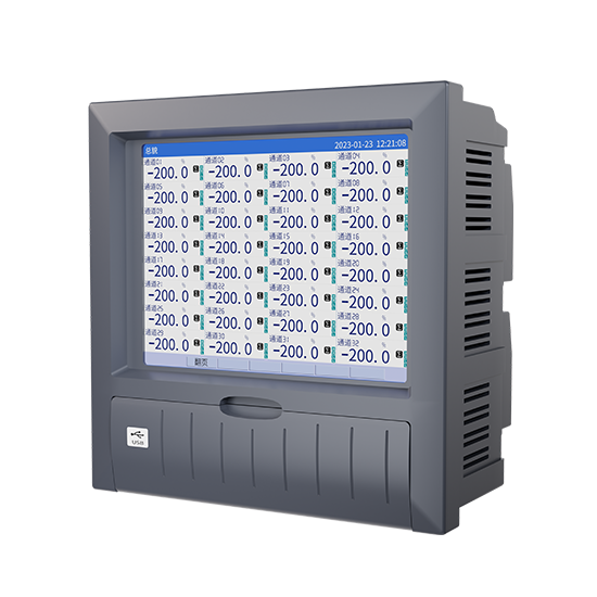 PA视讯游戏MIK-R8000D 1-40路 10.4英寸 彩屏 无纸记录仪 USB