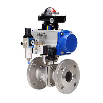 PA视讯游戏-气动法兰球阀 流体控制